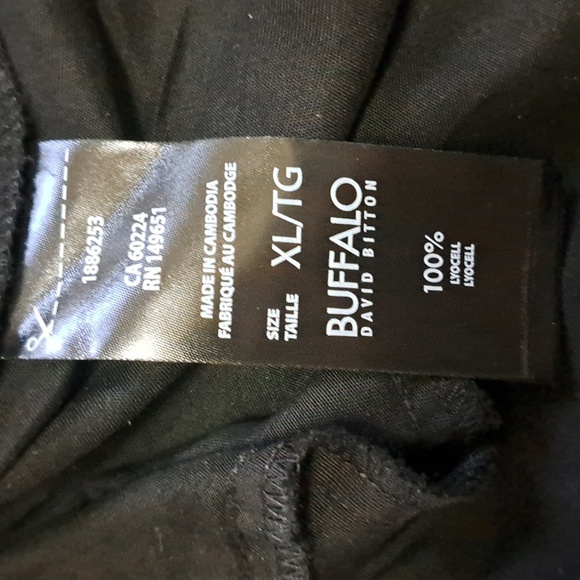 Buffalo David Bitton Black Long Sleeve Dress Women's Size XL Flowy New! - Picture 8 of 13